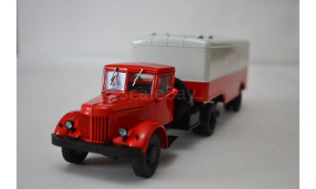 МАЗ 200В с п.пр МАЗ 5217, масштабная модель, Автоистория (АИСТ), scale43