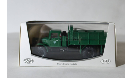 МАЗ 502 зел, масштабная модель, Start Scale Models (SSM), 1:43, 1/43