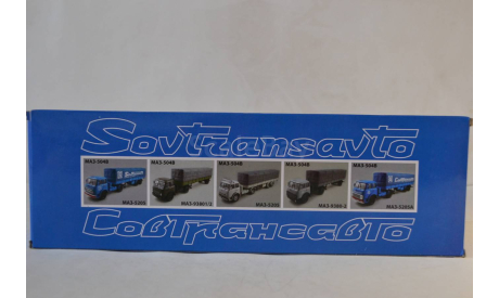 маз 504В с п.пр 5205А совтрансавто голубой, масштабная модель, НАП-АРТ, scale43