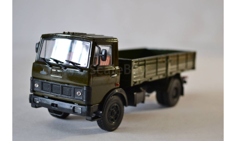 маз 5337 хаки 1987, масштабная модель, Автоистория (АИСТ), 1:43, 1/43