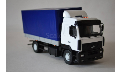 МАЗ 5340 б_син, масштабная модель, Автоистория (АИСТ), scale43