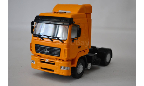 МАЗ 5440 оранж., масштабная модель, Автоистория (АИСТ), 1:43, 1/43
