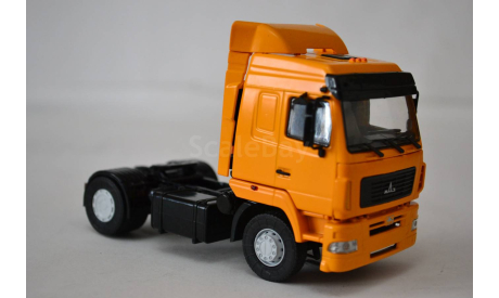 МАЗ 5440 оранж., масштабная модель, Автоистория (АИСТ), 1:43, 1/43