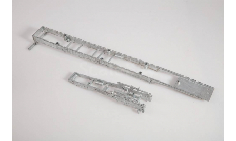 Сборная модель МАЗ-5440 с полуприцепом МАЗ-9758, сборная модель автомобиля, AVD Models, 1:43, 1/43