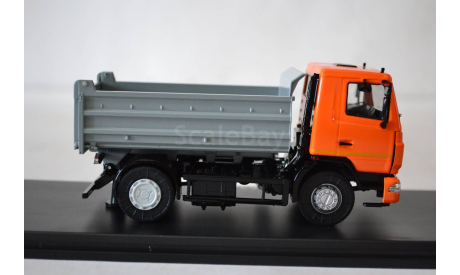 МАЗ 5550 оранж.сер, масштабная модель, 1:43, 1/43, Start Scale Models (SSM)