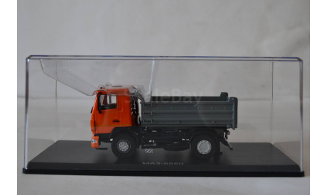МАЗ 5550 оранж.сер, масштабная модель, 1:43, 1/43, Start Scale Models (SSM)