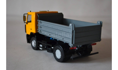 МАЗ 5550 жёлт.сер, масштабная модель, Автоистория (АИСТ), scale43