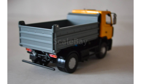 МАЗ 5550 жёлт.сер, масштабная модель, Автоистория (АИСТ), scale43