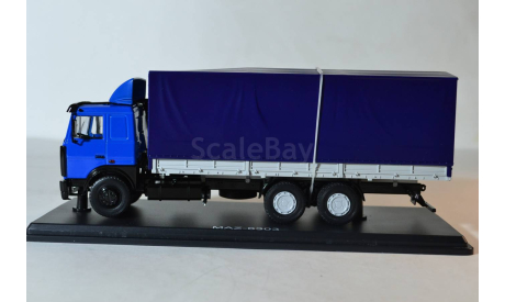 МАЗ 6303 синий_серый, масштабная модель, Start Scale Models (SSM), 1:43, 1/43