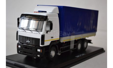 маз 6312 бел.син., масштабная модель, Start Scale Models (SSM), 1:43, 1/43