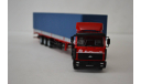 маз 6422 с полуприцепом маз 9758 красн. син, масштабная модель, Start Scale Models (SSM), 1:43, 1/43