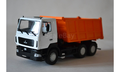 МАЗ 6501 бел.оранж, масштабная модель, Автоистория (АИСТ), scale43
