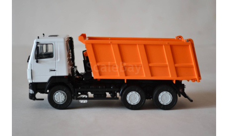 МАЗ 6501 бел.оранж, масштабная модель, Автоистория (АИСТ), scale43