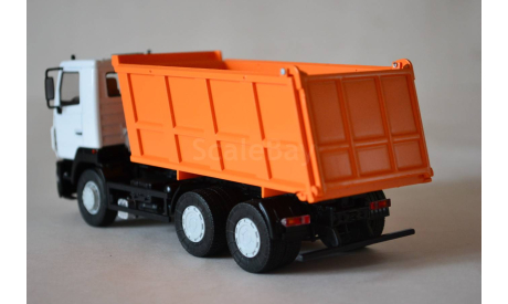 МАЗ 6501 бел.оранж, масштабная модель, Автоистория (АИСТ), scale43