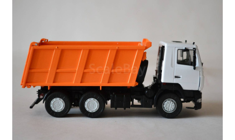 МАЗ 6501 бел.оранж, масштабная модель, Автоистория (АИСТ), scale43