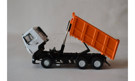 МАЗ 6501 бел.оранж, масштабная модель, Автоистория (АИСТ), scale43