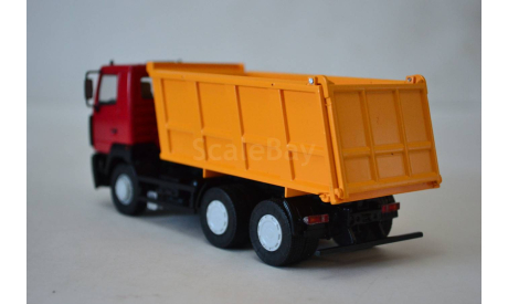 МАЗ 6501 кр.оранж, масштабная модель, Автоистория (АИСТ), 1:43, 1/43