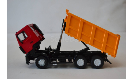 МАЗ 6501 кр.оранж, масштабная модель, Автоистория (АИСТ), 1:43, 1/43