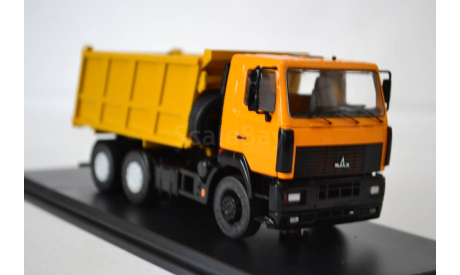 маз 6501 жёлт, масштабная модель, Start Scale Models (SSM), 1:43, 1/43