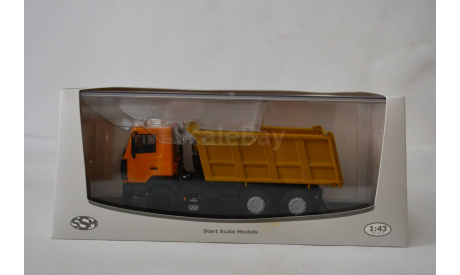 маз 6501 жёлт, масштабная модель, Start Scale Models (SSM), 1:43, 1/43