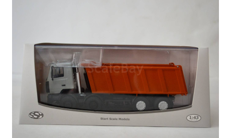 маз 6516 сер.оранж, масштабная модель, Start Scale Models (SSM), scale43