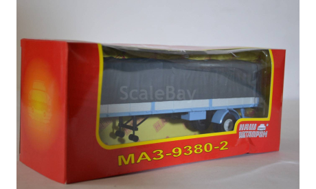 МАЗ 9380-2 (Н858 г-сер), масштабная модель, НАП-АРТ, scale43