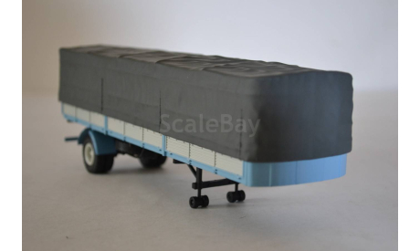 МАЗ 9380-2 (Н858 г-сер), масштабная модель, НАП-АРТ, scale43