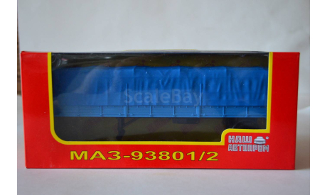 Маз 93801_2, масштабная модель, НАП-АРТ, 1:43, 1/43