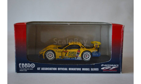 Mazda RX 7 JGTC #7 2004, масштабная модель, Ebbro, scale43