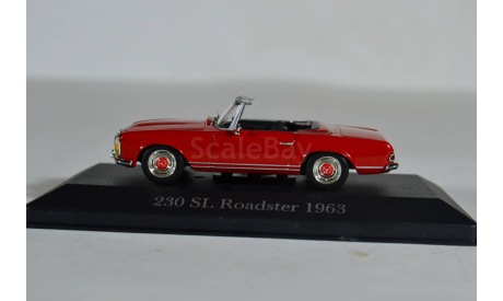 Mercedes Benz 230 SL Roadster 1963, масштабная модель, IXO/Altaya, 1:43, 1/43