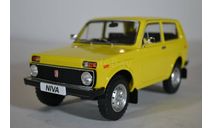 ВАЗ 2121 НИВА LADA NIVA 1978 жёлтый, масштабная модель, IST Models, scale18