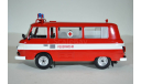 BARKAS B1000 Bus Fire Brigade Ambulance 1965 Скорая помощь пожарной бригады, масштабная модель, IST Models, scale18