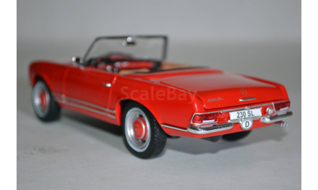 Mercedes 230SL (187403), масштабная модель, WhiteBox, scale24, Mercedes-Benz