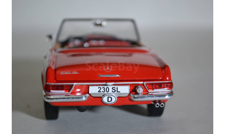 Mercedes 230SL (187403), масштабная модель, WhiteBox, scale24, Mercedes-Benz