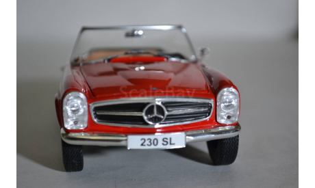Mercedes 230SL (187403), масштабная модель, WhiteBox, scale24, Mercedes-Benz