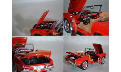 Mercedes 230SL (187403), масштабная модель, WhiteBox, scale24, Mercedes-Benz