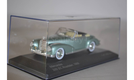 Mercedes 300SC Roadster 1956, масштабная модель, WhiteBox, scale43, Mercedes-Benz