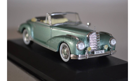 Mercedes 300SC Roadster 1956, масштабная модель, WhiteBox, scale43, Mercedes-Benz