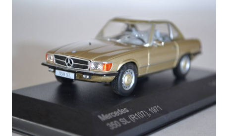 Mercedes 350 SL R107 1971, масштабная модель, WhiteBox, scale43, Mercedes-Benz