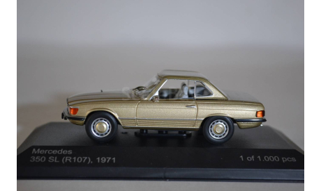 Mercedes 350 SL R107 1971, масштабная модель, WhiteBox, scale43, Mercedes-Benz