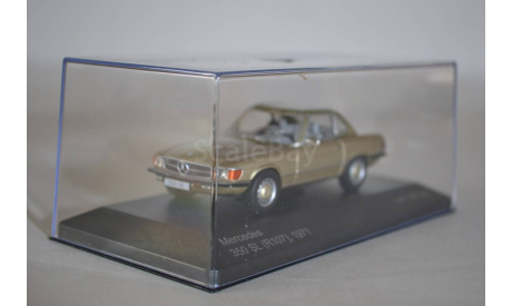 Mercedes 350 SL R107 1971, масштабная модель, WhiteBox, scale43, Mercedes-Benz