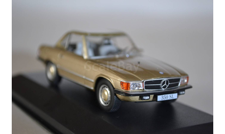 Mercedes 350 SL R107 1971, масштабная модель, WhiteBox, scale43, Mercedes-Benz