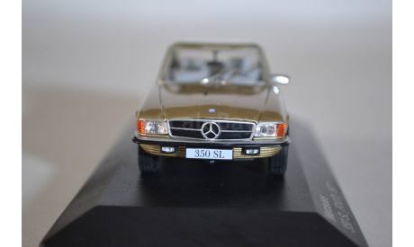 Mercedes 350 SL R107 1971, масштабная модель, WhiteBox, scale43, Mercedes-Benz