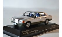 Mercedes 500 SE W126 1979, масштабная модель, scale43, WhiteBox, Mercedes-Benz