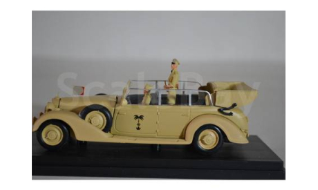 Mercedes 770K Africa Korps 1941 (Rommel) (4342P), масштабная модель, RIO, scale43, Mercedes-Benz