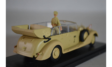 Mercedes 770K Africa Korps 1941 (Rommel) (4342P), масштабная модель, RIO, scale43, Mercedes-Benz