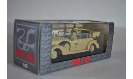 Mercedes 770K Africa Korps 1941 (Rommel) (4342P), масштабная модель, RIO, scale43, Mercedes-Benz
