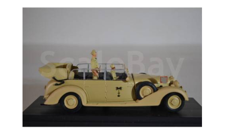 Mercedes 770K Africa Korps 1941 (Rommel) (4342P), масштабная модель, RIO, scale43, Mercedes-Benz