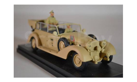 Mercedes 770K Africa Korps 1941 (Rommel) (4342P), масштабная модель, RIO, scale43, Mercedes-Benz