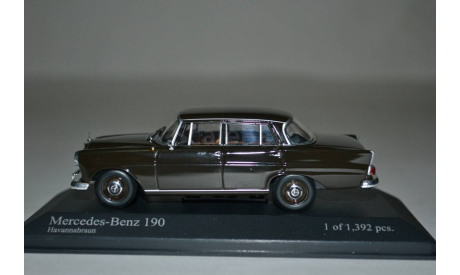 Mercedes Benz 190 1961 (037202), масштабная модель, Mercedes-Benz, Minichamps, 1:43, 1/43